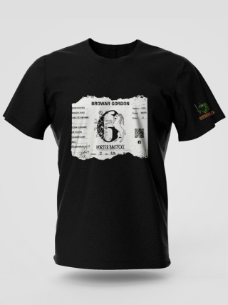 T-Shirt GORDON Porter Bałtycki – Label Edition
