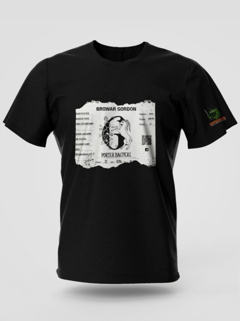 T-Shirt GORDON Porter Bałtycki – Label Edition