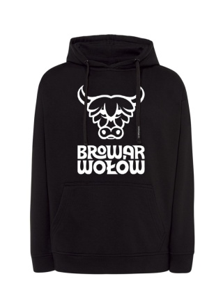 Bluza z kapturem Browar Wołów x Hophead.pl – Official Logo