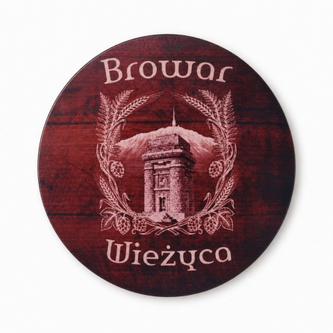 Podkładka „Browar Wieżyca” – Wieża (Korkowo-Tekturowa)