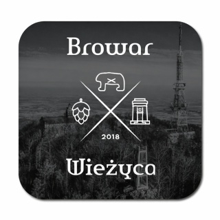 Podkładka „Browar Wieżyca” – Panorama (Korkowo-Tekturowa)