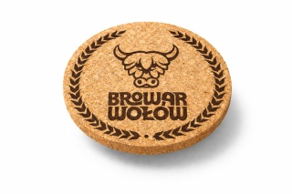 Podkładka pod piwo – Browar Wołów | Anniversary Edition | Korkowa