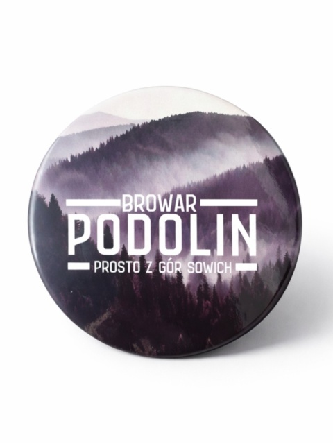 Podkładka pod piwo „Browar Podolin” – Edycja Góry Sowie (Korkowo-Tekturowa)