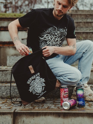 Worek Hophead "Kraft Your Way" (Bawełna z recyklingu)