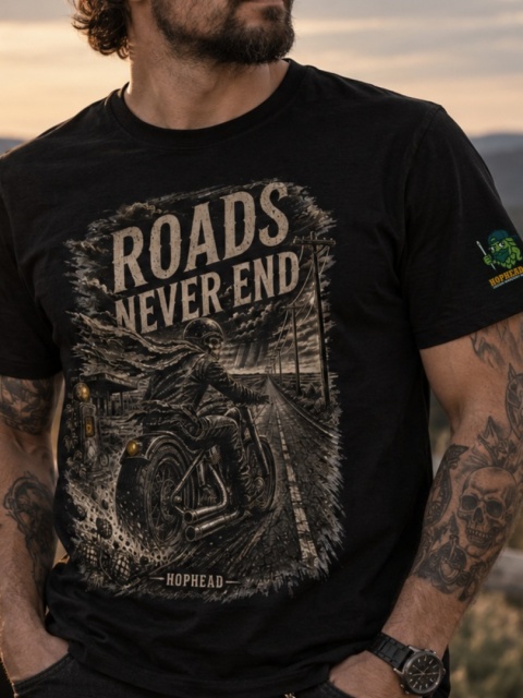 Roads Never End – Koszulka HopHead