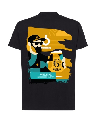 T-Shirt GORDON x DZIKI WSCHÓD – "Wielki G." Backprint T-Shirt