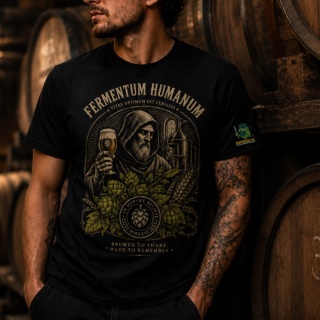 T-Shirt Hophead "Fermentum Humanum"