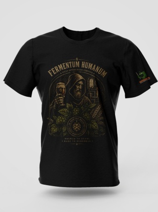 T-Shirt Hophead "Fermentum Humanum"