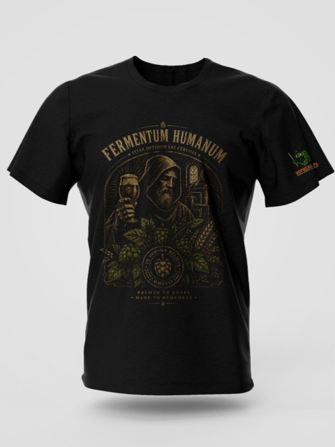 T-Shirt Hophead "Fermentum Humanum"