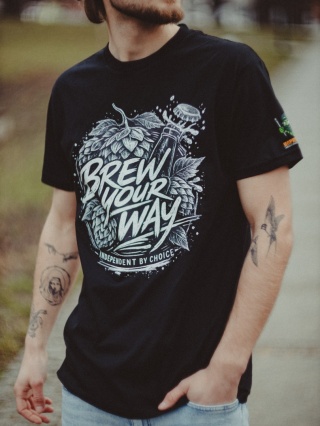 T-shirt Hophead "Brew your way"