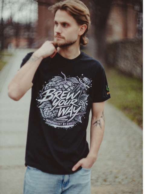T-shirt Hophead "Brew your way"