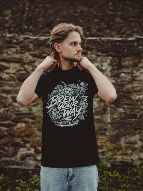 T-shirt Hophead "Brew your way"